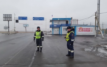  Стационарный пост ДПС возобновил свою работу на трассе Оренбург - Орск