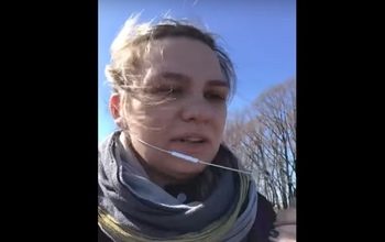 Уроженка Орска записала видеообращение к президенту с места крушения Ан-148