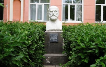 Пьяная оренбурженка пыталась разбить бюст Пирогова у здания медуниверситета