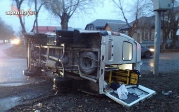 В полиции раскрыли подробности ДТП со скорой помощью в Оренбурге