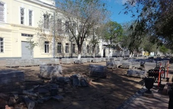 На улице Советской в Оренбурге снова будут менять плитку