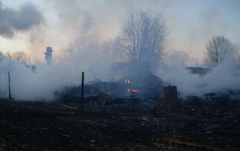 В дачном домике под Оренбургом пострадали беженцы из Украины