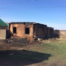 В Оренбуржье на пожаре погибли двое детей