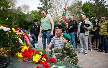 По улицам Оренбурга пройдут пограничники