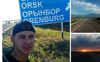 Оренбургский путешественник вернулся на родину