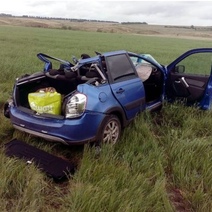 На трассе Оренбург-Уфа в ДТП погиб водитель легкого автомобиля