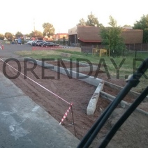 В посёлке им. Куйбышева ударными темпами обустраивают остановки