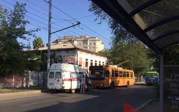 В оренбургском троллейбусе случилось ЧП