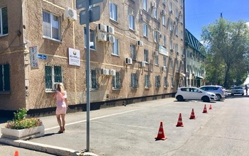 В Оренбурге в очередной раз «застолбили» парковку