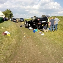 Из-за ДТП временно была перекрыта трасса Оренбург-Уфа 