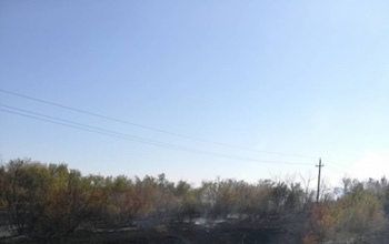 Более 200 человек борются с последствиями пожара в южной части Оренбурга