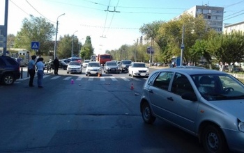 В Оренбурге водитель «Калины» насмерть сбил пенсионерку