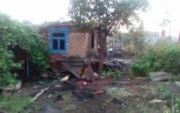В Оренбурге из-за ночного пожара на дачном участке пострадали несколько человек