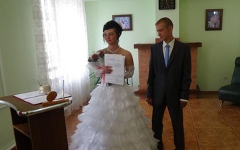 В оренбургской колонии сыграли свадьбу