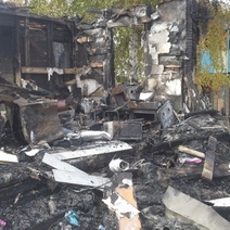 Многодетная семья, пострадавшая при пожаре в СНТ «Уралочка», нуждается в помощи