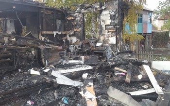 Многодетная семья, пострадавшая при пожаре в СНТ «Уралочка», нуждается в помощи