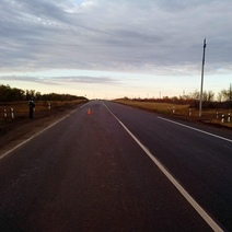 В Оренбургской области «Лада» протаранила «КамАЗ»