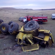 В ДТП в Александровском районе погиб водитель трактора