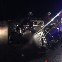 На трассе под Оренбургом погибли два человека