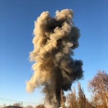 Крупный пожар в поселке Степной удалось ликвидировать