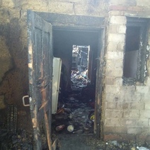 В Оренбуржье семья с двумя маленькими детьми осталась без крова