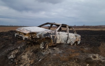 Оренбуржец сгорел по дороге из одного села в другое