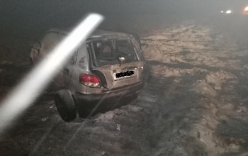 В результате ДТП на трассе Оренбург-Илек пострадала автоледи и ее сын
