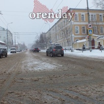 Нечищенными улицами Оренбурга заинтересовалась прокуратура