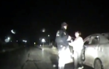 В Пономаревке полицейские гонялись за пьяной автоледи (видео)
