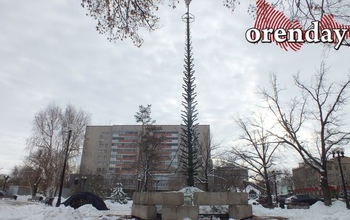 В Оренбурге главную новогоднюю красавицу планировали перенести на другое место