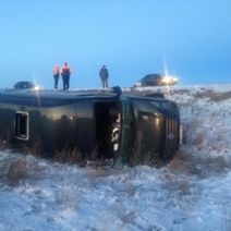 В Оренбуржье ВАЗ столкнулся с микроавтобусом: четверо человек пострадали