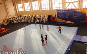 Оренбургский центр гимнастики и акробатики продолжают оснащать
