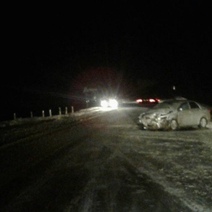 В Переволоцком районе столкнулись два легковых автомобиля