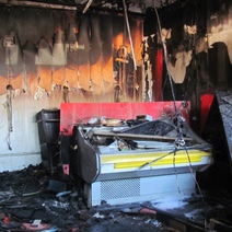 В Беляевском районе установили личность поджигателя магазина 