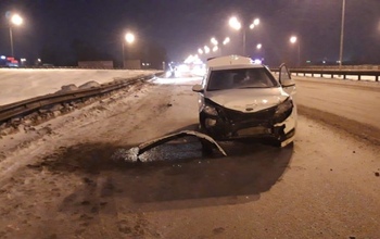 На автодороге 