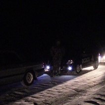 В Новоорске рыбаки попали в снежный затор