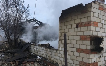 В Оренбуржье женщина сгорела в своей квартире