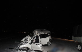 Под Кваркено в аварии погиб водитель внедорожника