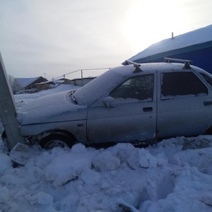 В Оренбуржье ВАЗ протаранил опору ЛЭП