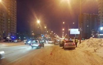 В Оренбурге на улице Салмышской сбили ребенка