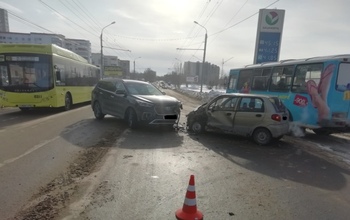 На проспекте Победы в Оренбурге снова произошло ДТП