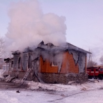 В Оренбуржье от пожара серьезно пострадал храм