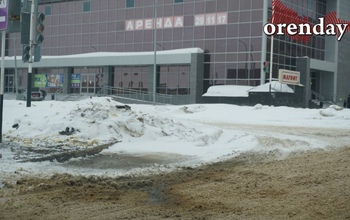 По дорогам Оренбурга снова сложно проехать 