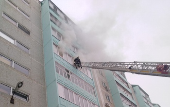 Пока оренбуржец спал, из-за оставленного на плите чайника полыхнул пожар