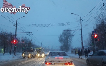 Оренбург снова заметает