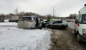 В Оренбурге трое несовершеннолетних пассажиров получили травмы в ДТП