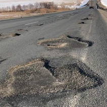 Федеральные трассы в Оренбуржье находятся в убитом состоянии