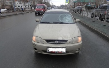 Молодую девушку сбили на пешеходном переходе на ул. Терешковой