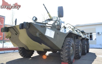 Оренбуржцам показали технику, вооружение и экипировку росгвардейцев
