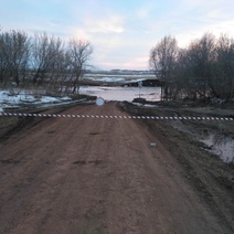 В Оренбуржье затоплены уже 14 мостов